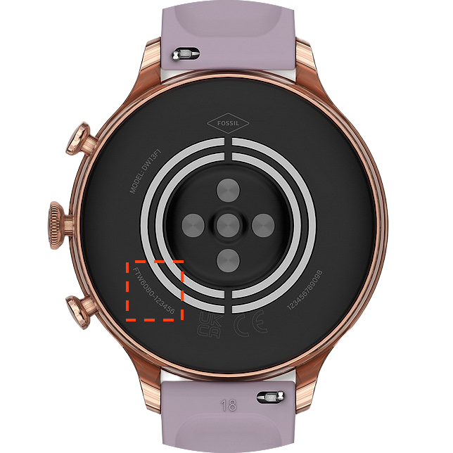 How to locate your watch's style number and serial number?